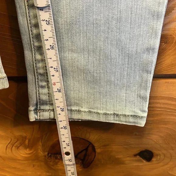 Seven womens jeans Tummy less slimming control panel 10 high-rise skinny distres - Picture 4 of 11